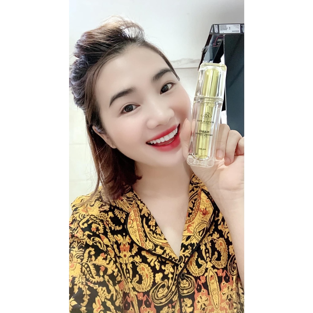 KEM FACE NANO HUYỀN PHI CHÍNH HÃNG kem 3 trong 1 vừa dưỡng da, chống nắng lại thay thế makeup
