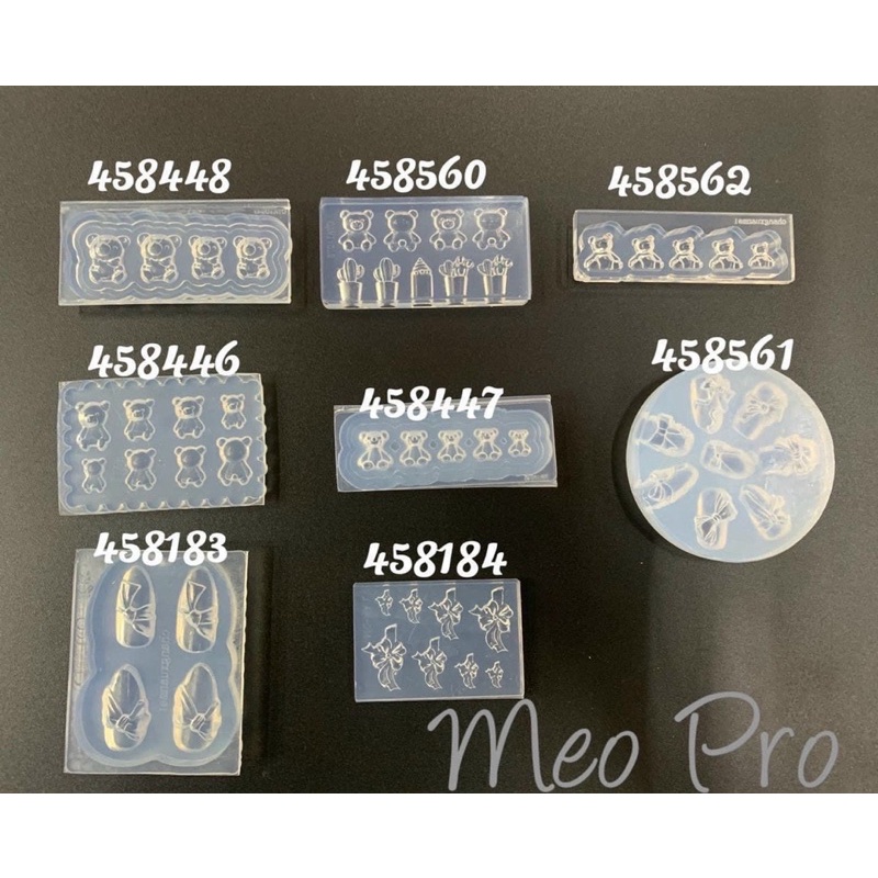 PHỤ KIỆN NAIL - KHUÔN SILICON DẺO TẠO HÌNH