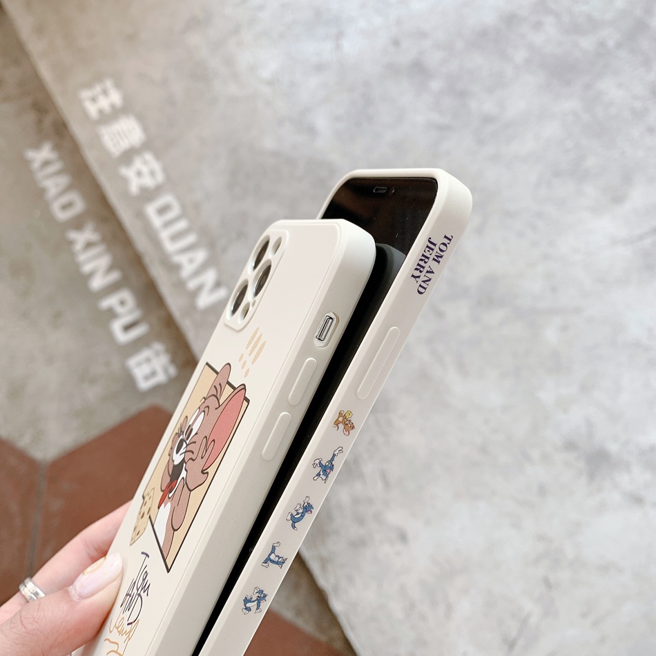 Ốp điện thoại silicone mềm dễ thương dành cho Apple Iphone 11 12 Pro 12pro Max 12mini 7 8 Plus X Xs Max Xr | BigBuy360 - bigbuy360.vn