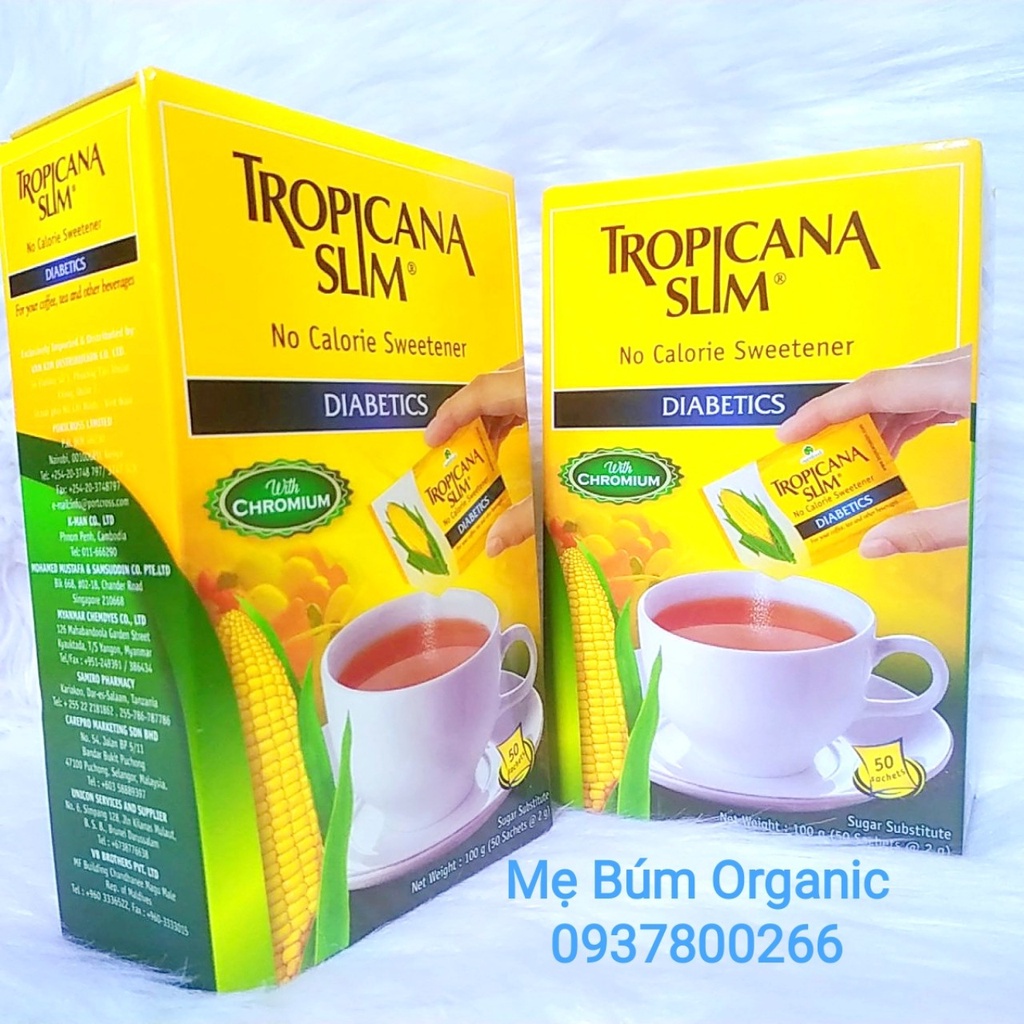 Đường Bắp Ăn Kiêng Không Calo Tropicana Slim Diabetics .