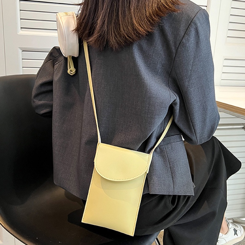 Túi Đeo Vai Hình Vuông Cỡ Nhỏ Thiết Kế Đơn Giản Thời Trang Cho Nữ