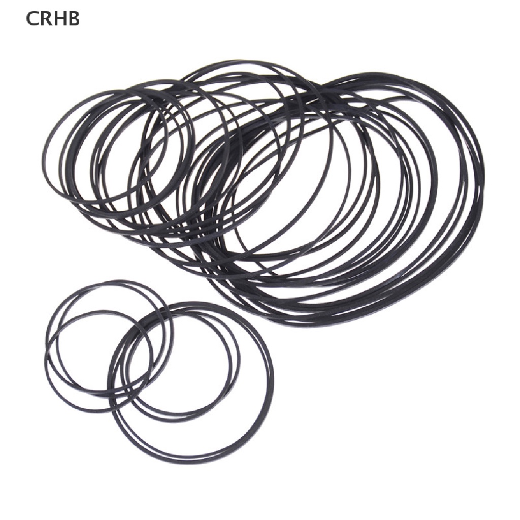 Set 40 Dây Đai Ròng Rọc Động Cơ Dạng Kéo Nhỏ Cho Mô Đun Đồ Chơi Xe Hơi DIY Mới