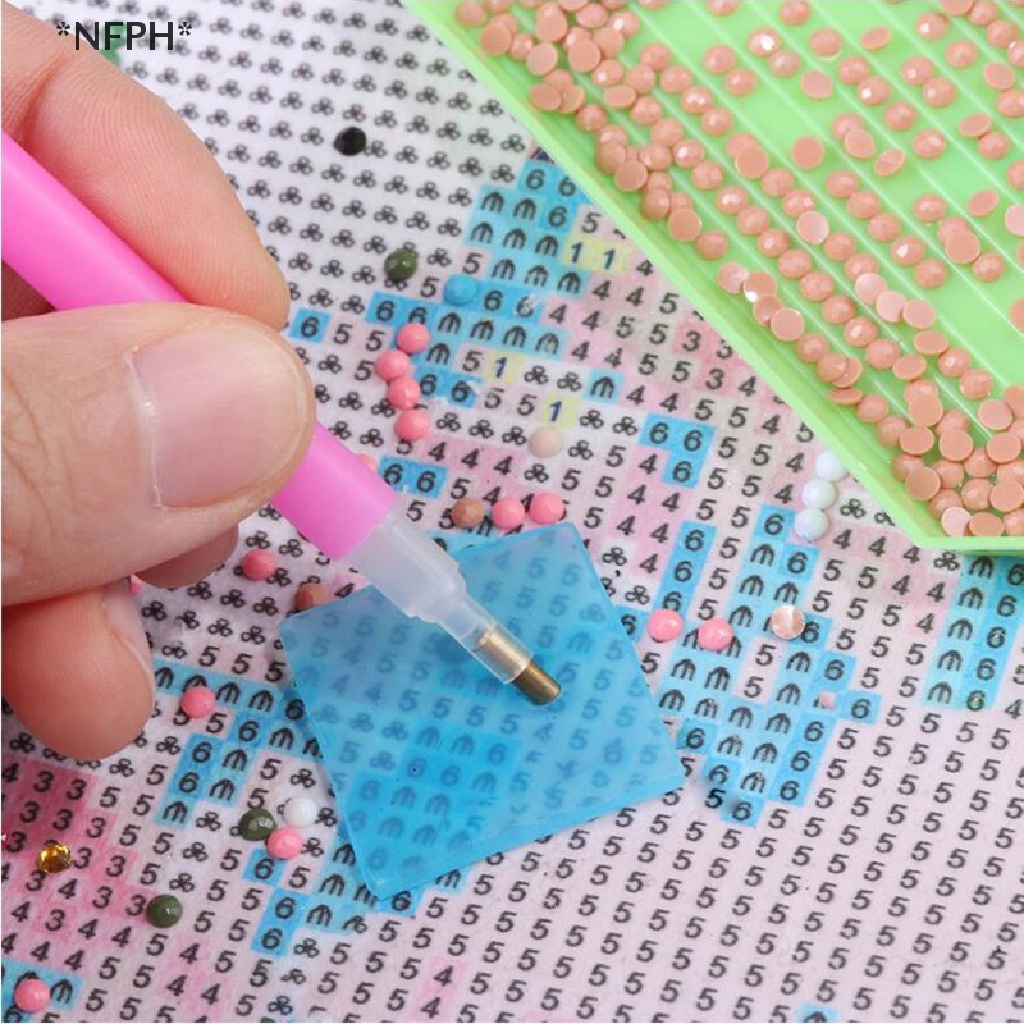 Bộ 6 Tấm Keo 5D Dùng Làm Tranh Đính Đá Nghệ Thuật DIY
