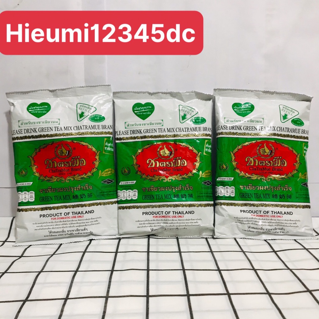 Trà Thái Xanh 200g - Gói Trà Sữa Thái Xanh - Nguyên Liệu Nấu Trà Sữa