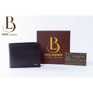 Ví nam da thật Bois Leather da bò cao cấp (đủ loại ví ngang, ví dọc)