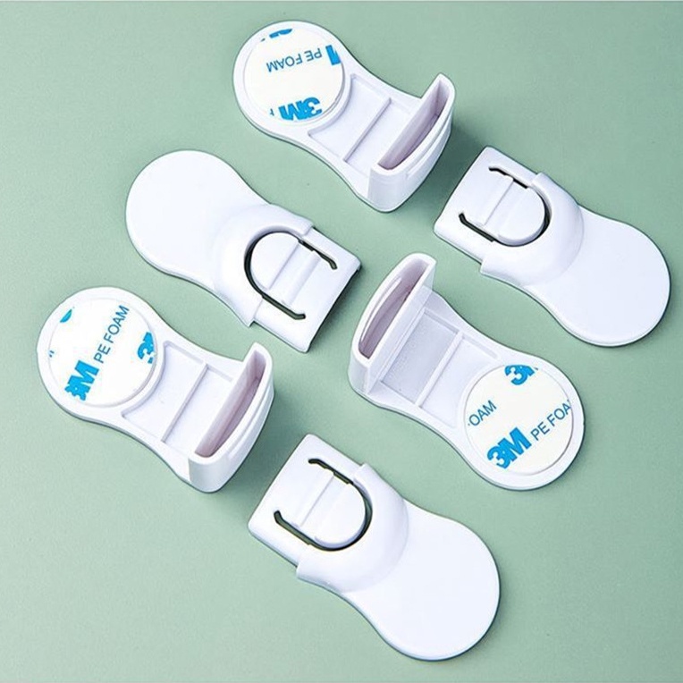 1 Dây Khóa Ngăn Kéo Tủ An Toàn Chống Kẹt Tay Bảo Vệ An Toàn Cho Bé Sự Bảo Vệ