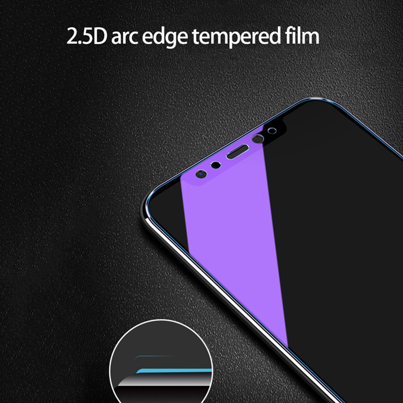 2PC Xiaomi Redmi MI CC9 CC9e Max2 3 5X 6X MI8 9 9X 5 5A 6 7A 8A K20 Matte Anti Blue Light Tempered Glass Screen Protector