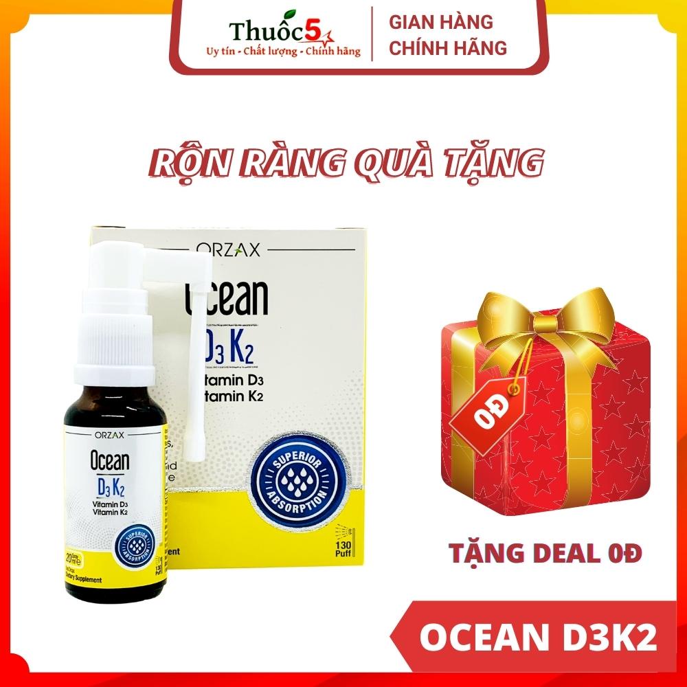 [GIÁ GỐC] Ocean D3K2 dạng xịt giúp bé phát triển vượt trội - Lọ 20ml