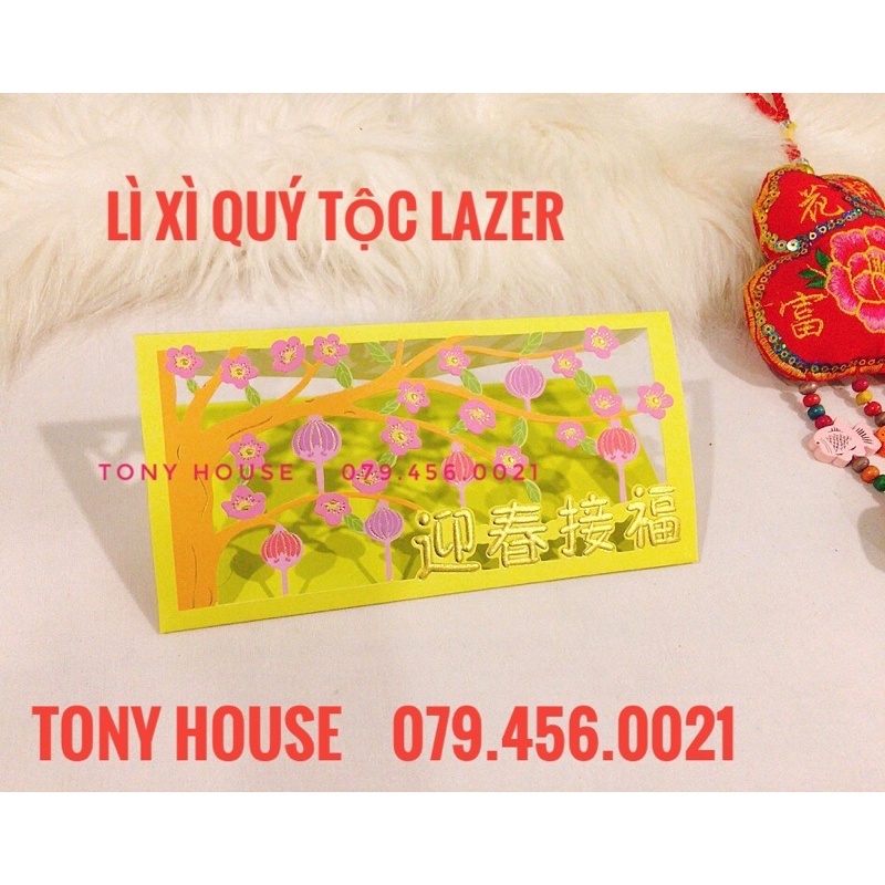 BAO LÌ XÌ QUÝ TỘC LAZER (HÀNG XỊN)