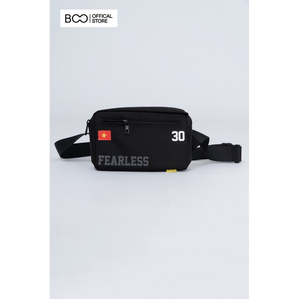 Túi Bumbag Đeo Chéo Nam Nữ BOO Mini Thể Thao In Hình &quot; Fearless&quot; U23 Việt Nam