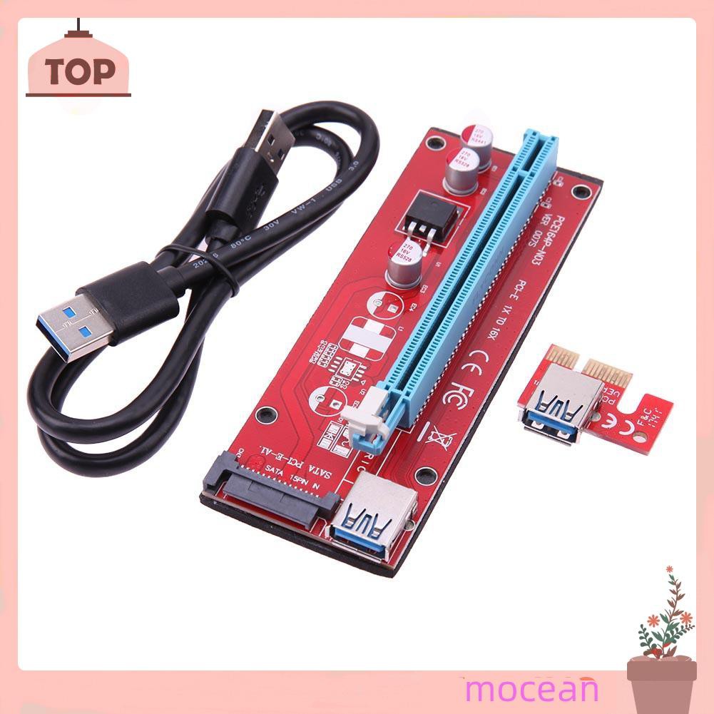 Card Mở Rộng Usb 3.0 Pci-E 1x Sang 16x Sata 15pin