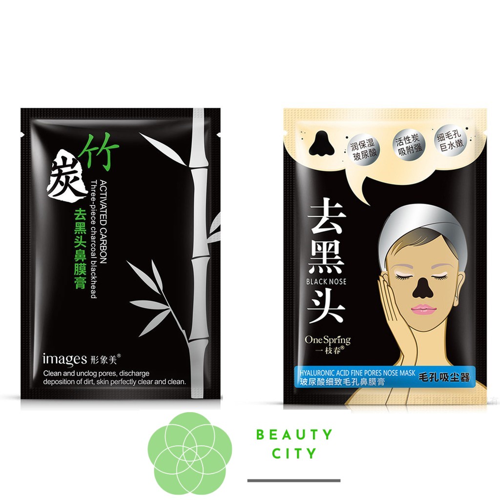 Miếng Dán Lột Mụn, Kem Lột Mụn, Lột Mụn Đầu Đen Vùng Mũi Dạng Gel Bioaqua One Spring 6g BeautyCity