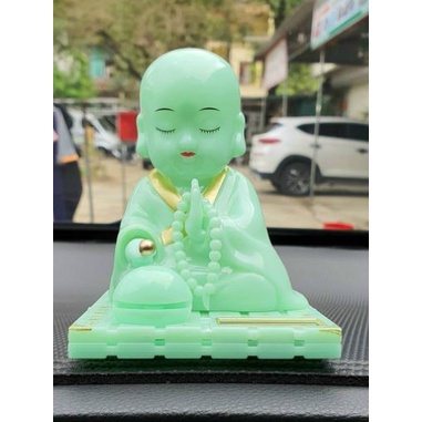 TƯỢNG PHẬT GÕ MỎ TỤNG KINH BẰNG NGỌC