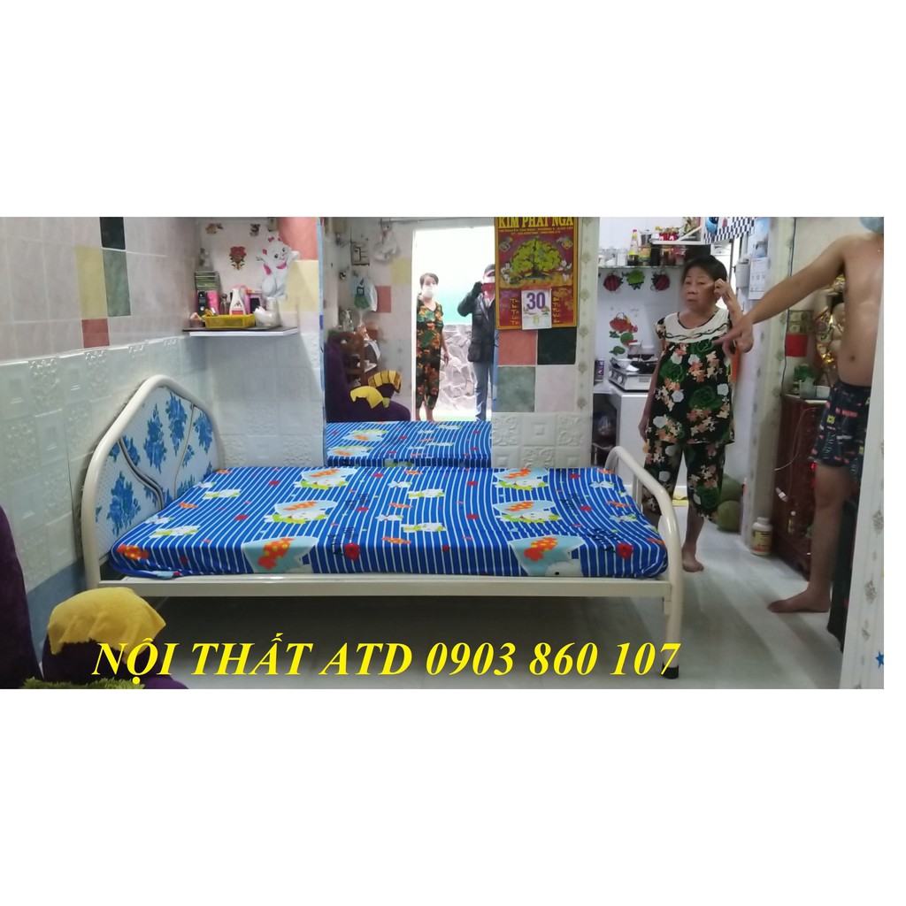 Giường sắt giá rẻ tại xưởng- giường sắt rẻ uy tín - giường sắt lắp ráp dễ dàng đủ kích thước bình dương hcm