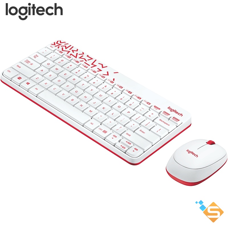 Bộ bàn phím chuột không dây Logitech MK240 Nano Không dây 2.4Ghz - Hàng Chính Hãng - Bảo Hành 3 Năm