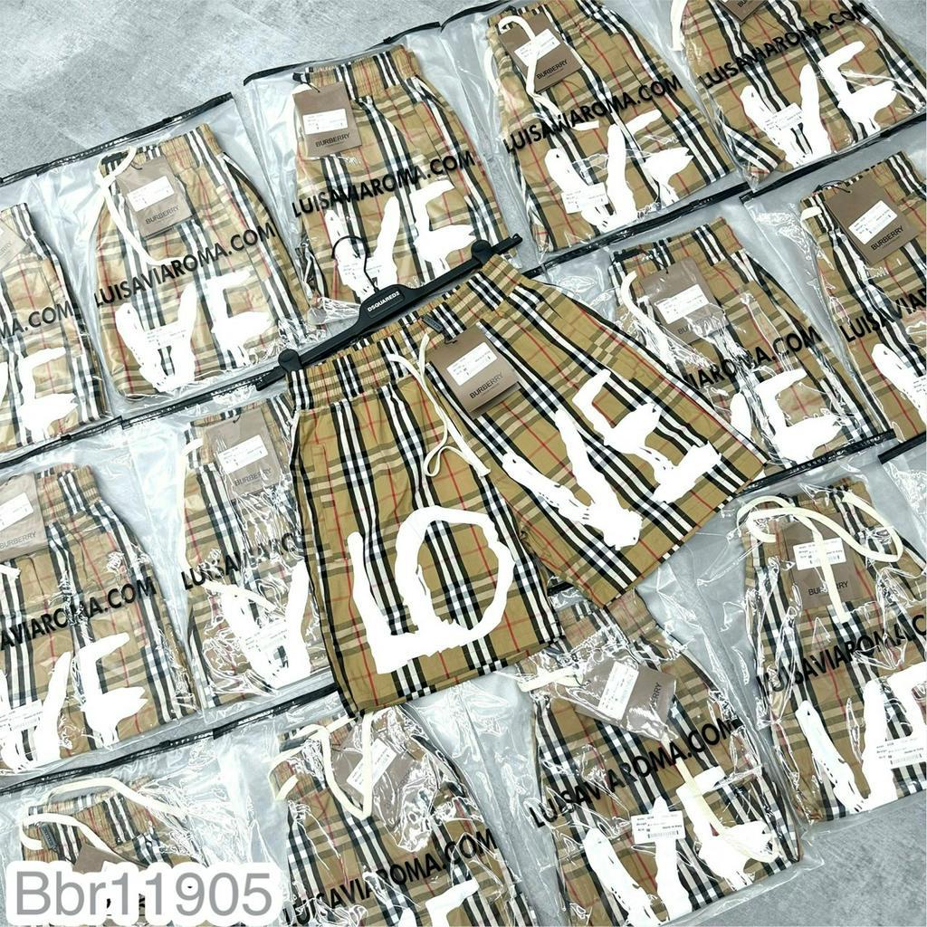 Quần Đùi Nam BBR LOVE Hót Hít - Quần Short Nam Kẻ BBR LOVE Siêu Đẹp