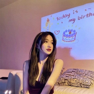 Đèn Chiếu Phông Nền Happy Birthday