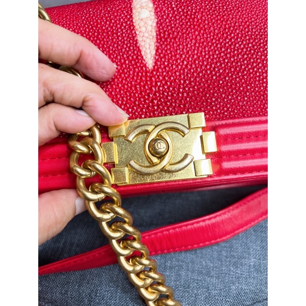 Túi xách cn boyy da đuối gù si tuyển