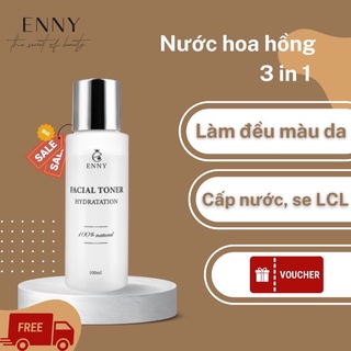 Toner Nước Hoa Hồng Enny Tặng kèm Mặt Nạ - Flower water toner Enny
