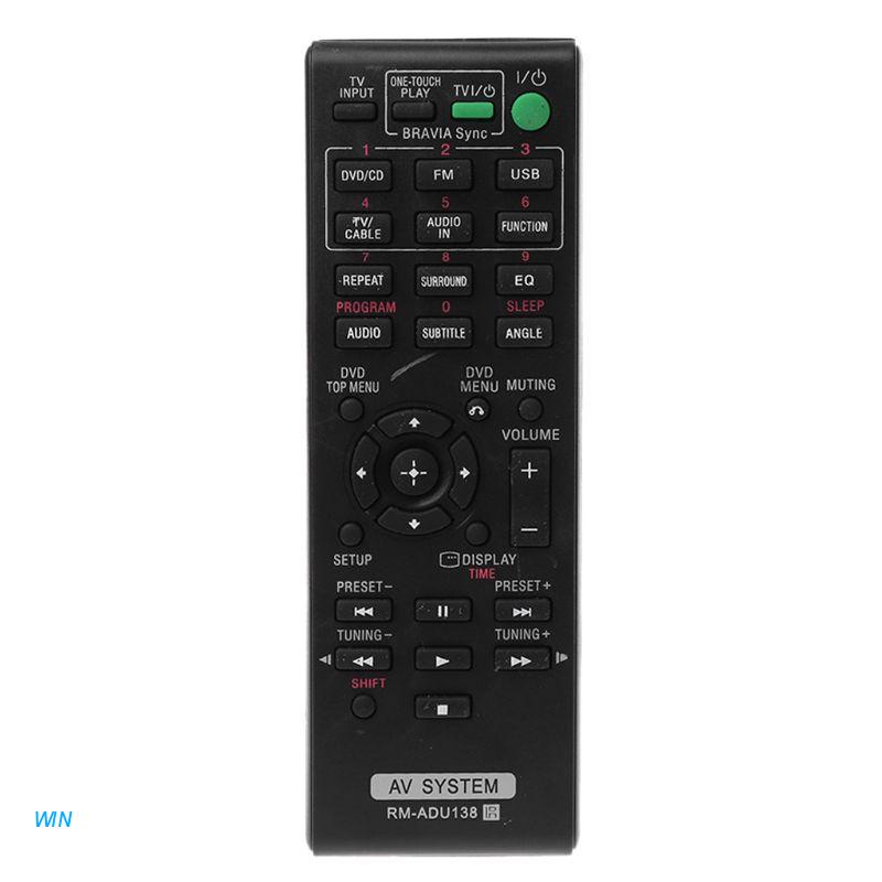 🔥 Điều khiển từ xa RM-ADU138 thay thế cho hệ thống âm thanh Video Sony AV DAV-TZ140 HBD-TZ130 HBD-TZ140 Tele