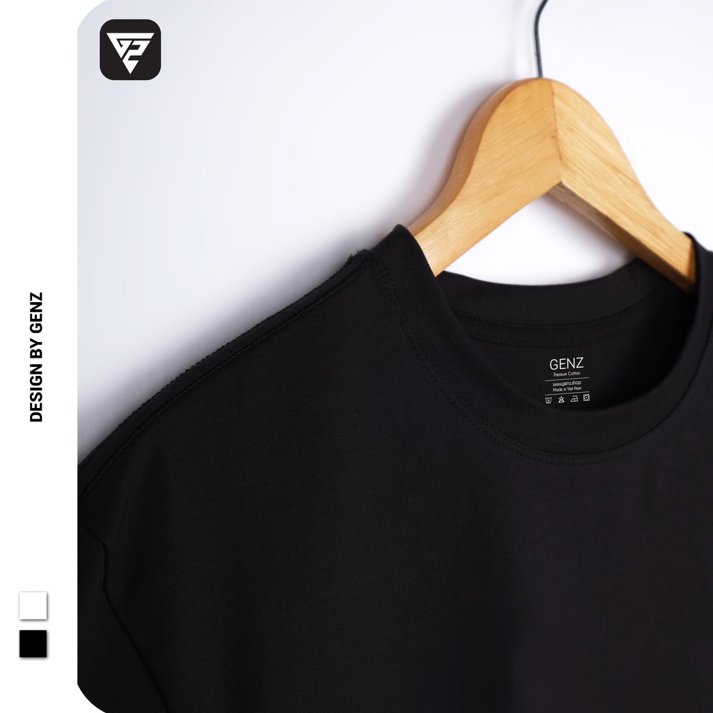 Áo thun tay lỡ GENZ phông Unisex nam nữ Cotton oversize form rộng City Chic GZT02 | BigBuy360 - bigbuy360.vn