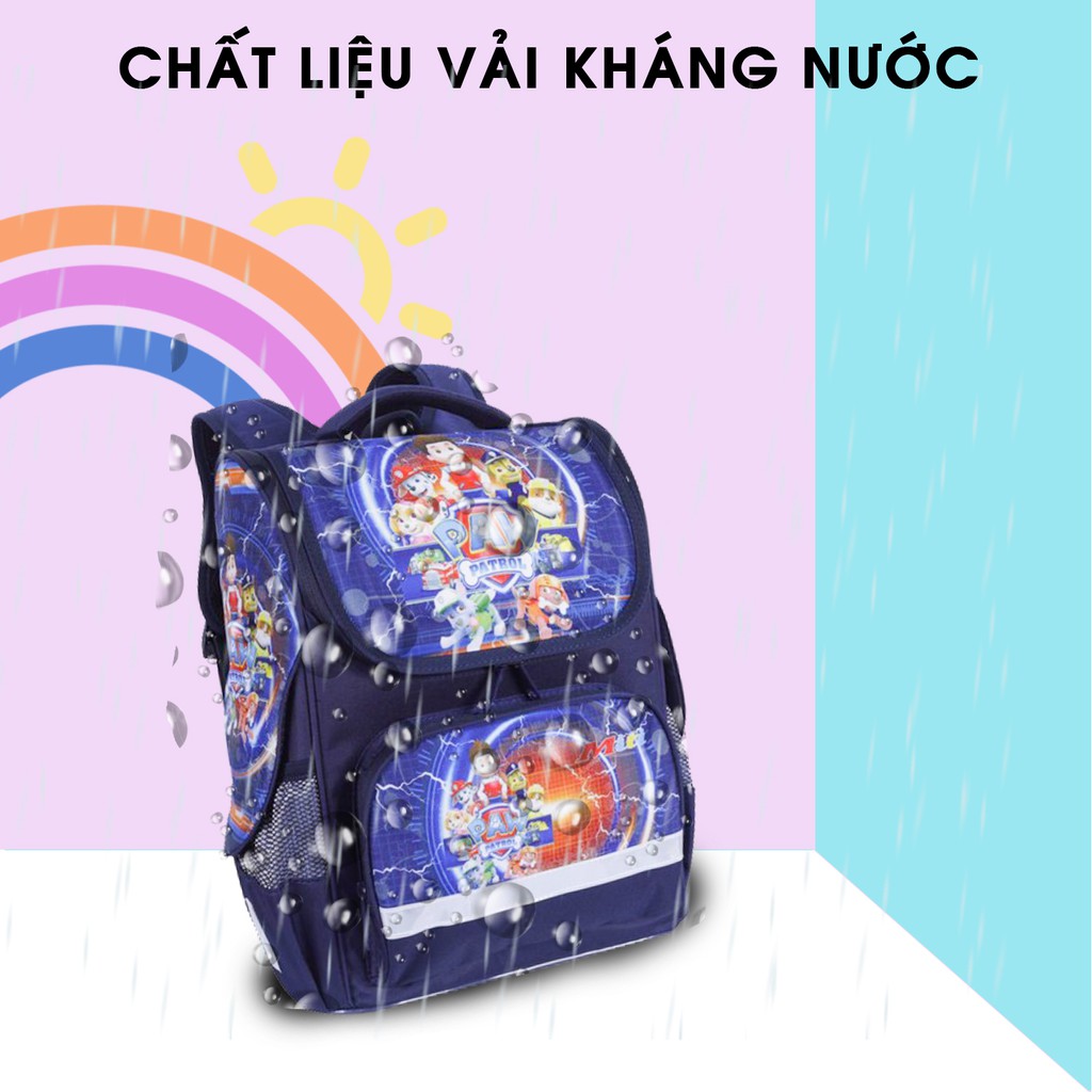 Cặp Học Sinh Chống Gù MITI C11060M_PAW Dành Cho Bé Trai