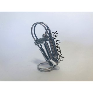 MÓC KHOÁ THỦ CÔNG LÒ XO INOX (mẫu 3)