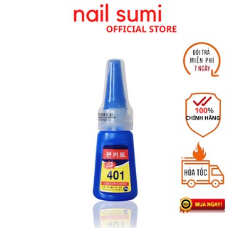 Keo 401, keo gắn móng, đá, phụ kiện..