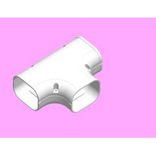 PHỤ KIỆN Nối chia 3 - Hộp che ống gas điều hòa - Trunking Ốp đống điều hòa  - Giải pháp thẩm mỹ