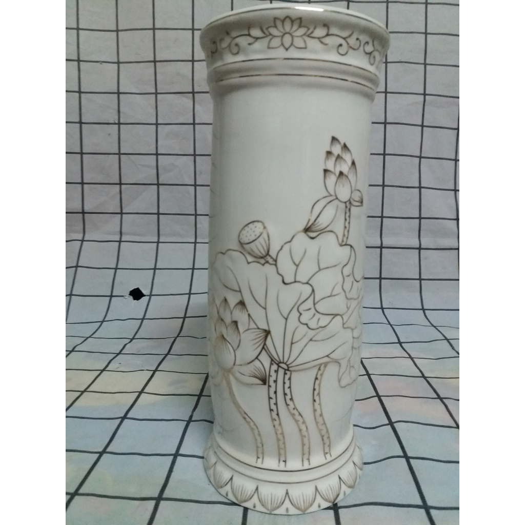Ống đựng nhang bạch ngọc có 4 size như hình