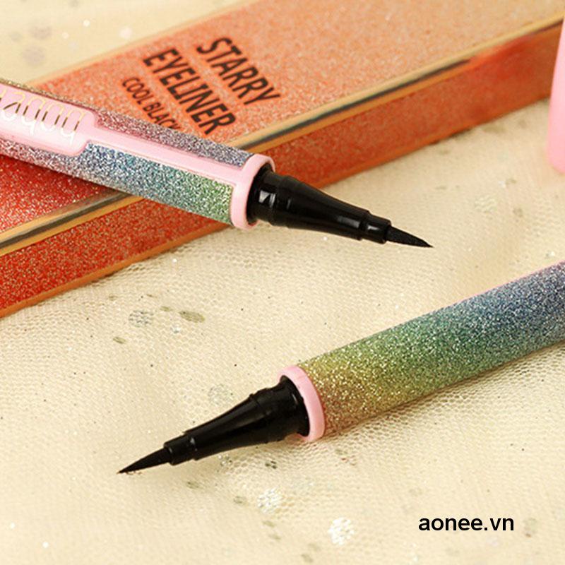 ✨✨Bút Kẻ Mắt Lâu Trôi Chống Thấm Nước Và Mồ Hôi Không Nhòe Thiết Kế Vỏ Lấp Lánh Ánh Sao