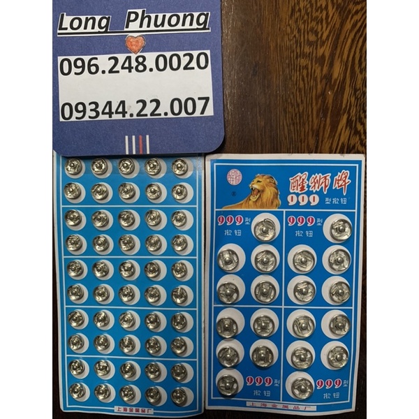 Vỉ cúc bấm khuy áo👚 thiết kế tinh tế kín đáo không lộ khuy