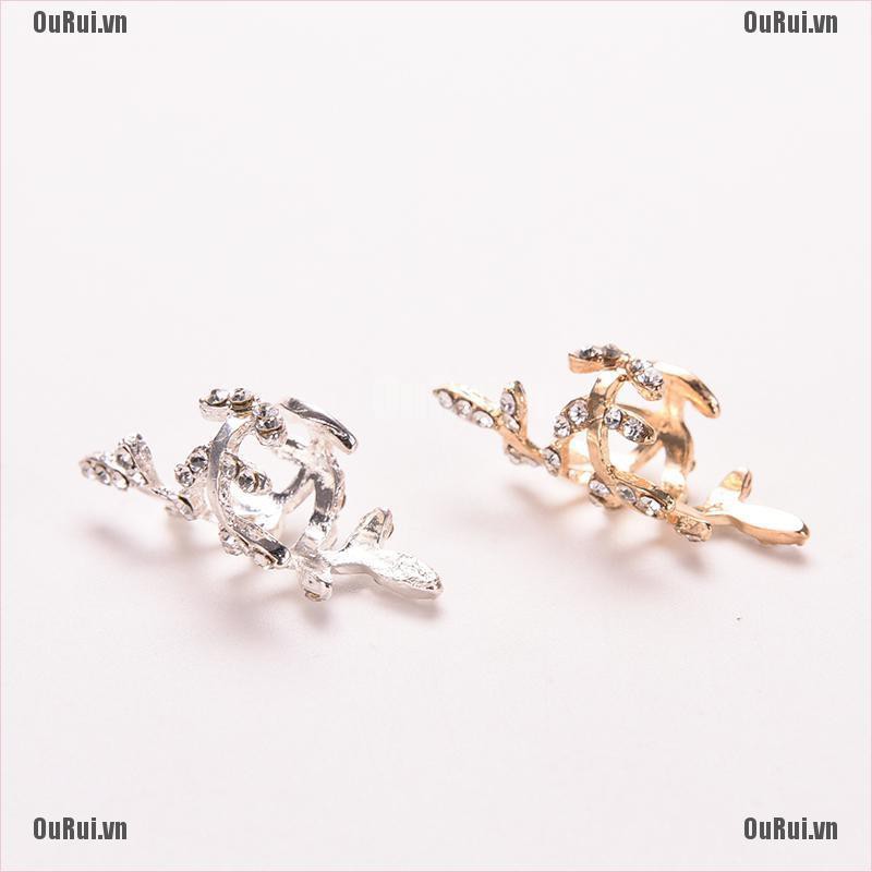 (FCC) Khuyên Tai Nữ Đính Đá Thời Trang