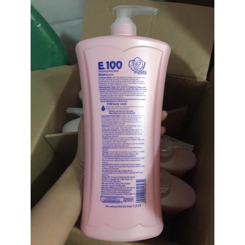 SỮA TẮM E100 1200ml ( 3 màu)