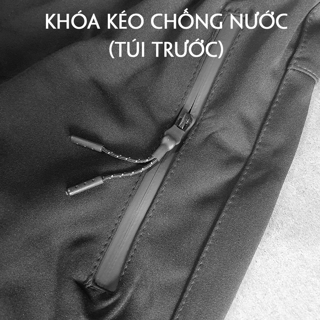 Quần dài thể thao nam trơn  Jogger The 1992 chất thun lạnh co giãn tốt không xù lồng, phai màu D02