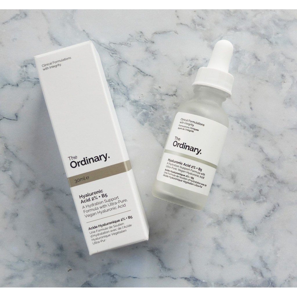 Tinh chất The Ordinary Hyaluronic Acid 2% + B5 - Serum Ordinary cấp ẩm, phục hồi da - Serum Ordinary