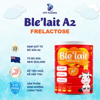 Sữa Ble Lait A2 Free Lactose Lon 400g - 900g dễ tiêu hóa