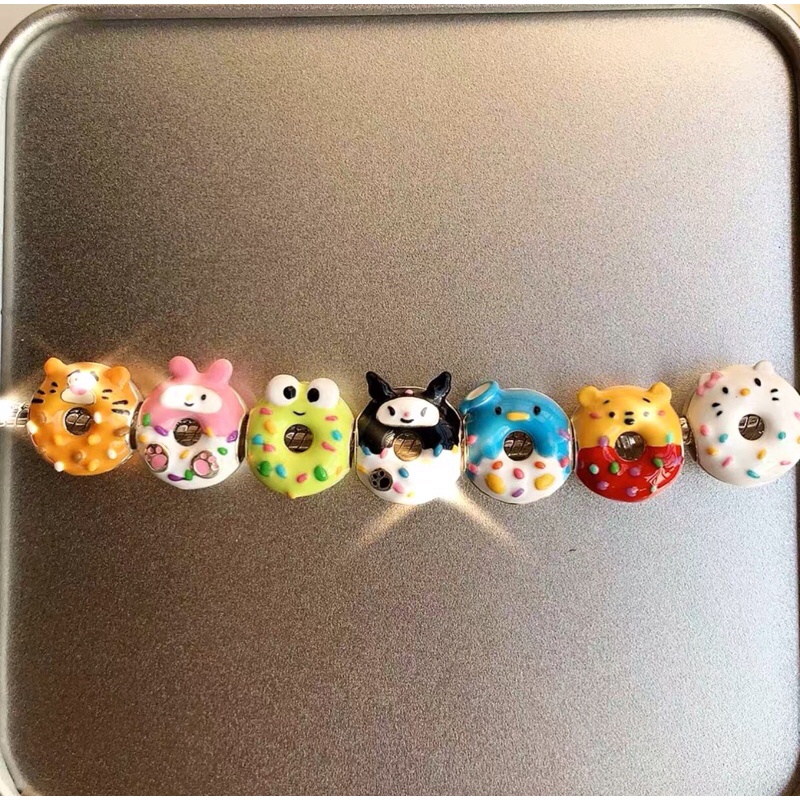 Charm ẩm thực Nhật Bản bằng bạc 925 nhungsophie