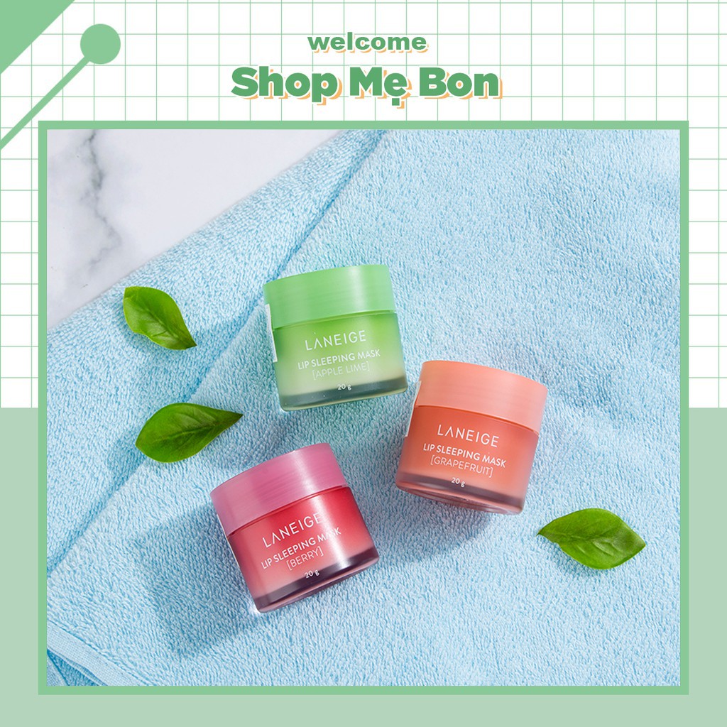 [MÔI TO 20g] Mặt Nạ Ngủ Dưỡng Môi Laneige Lip Sleeping Mask