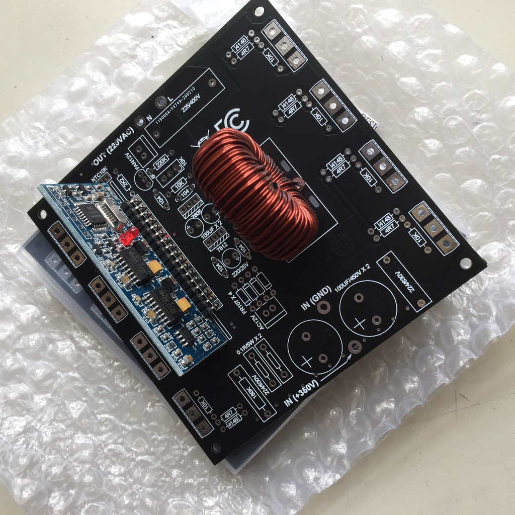 DIY bo mạch kích điện 350VDC - 220VAC sóng sin chuẩn công suất lớn