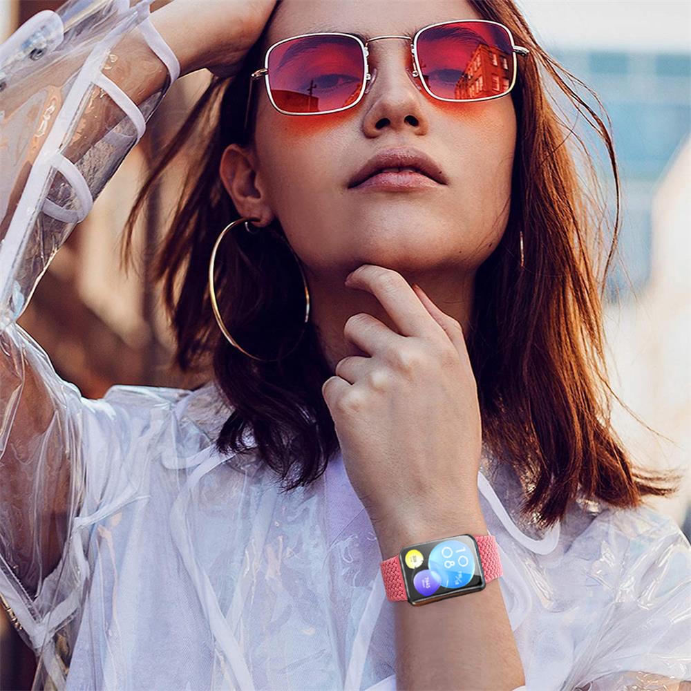 Dây Đeo Nylon Co Giãn Cho Đồng Hồ Thông Minh Huawei Watch Fit 2 / Huawei Watch Fit2
