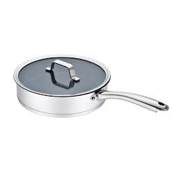 Chảo inox cao cấp 5 lớp KG01F128 size 28cm đáy từ