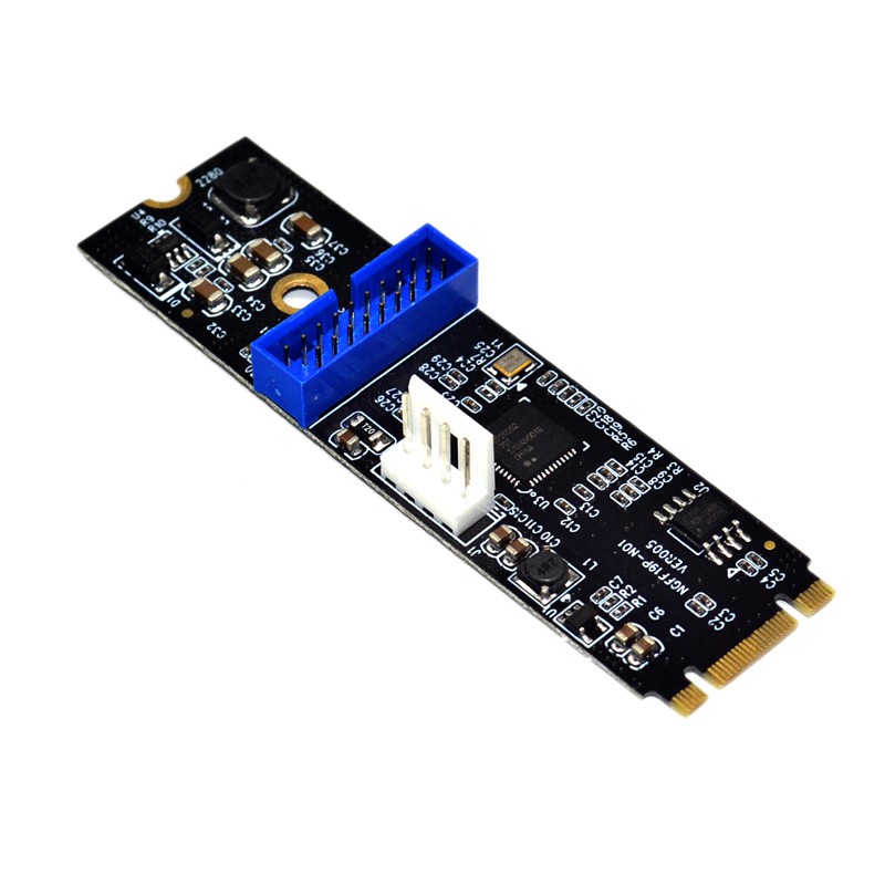 Card Chuyển Đổi M.2 Ngff Nvme Sang Usb 3.0 19pin Sang 2 Cổng Usb 3.0 Ide 4pin | BigBuy360 - bigbuy360.vn