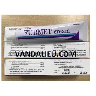 Sản phẩm furmet cream 10g