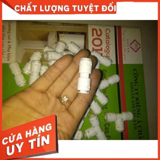 Cút nối nhanh dây máy lọc phi 6mm,phi 10mm
