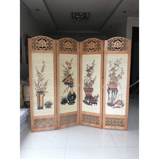 Bức bình phong gỗ