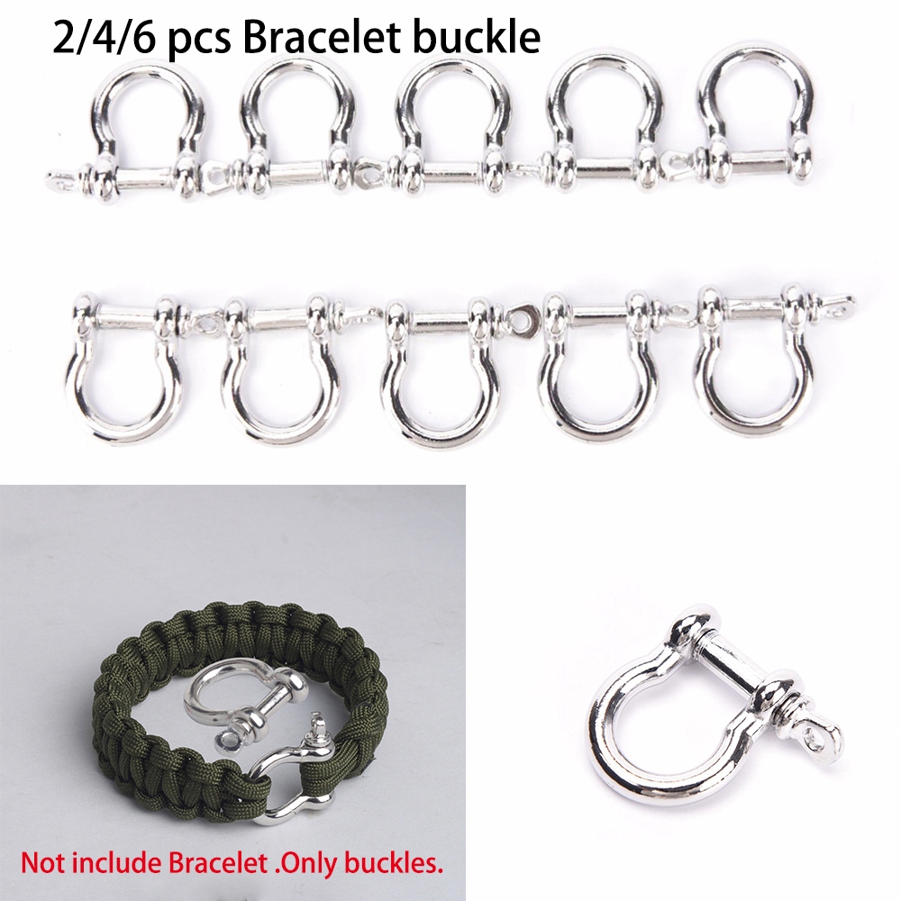 Set 2/4/6 Móc Khóa Mỏ Neo Bằng Thép Không Gỉ