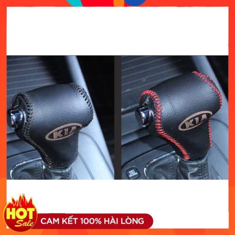 Bọc Cần Số, Tay Phanh Xe KIA K3, CERATO, RONDO, SORENTO, SPORTAGE, K5, OPTIMA... Da Bò Nhiều Màu sắc