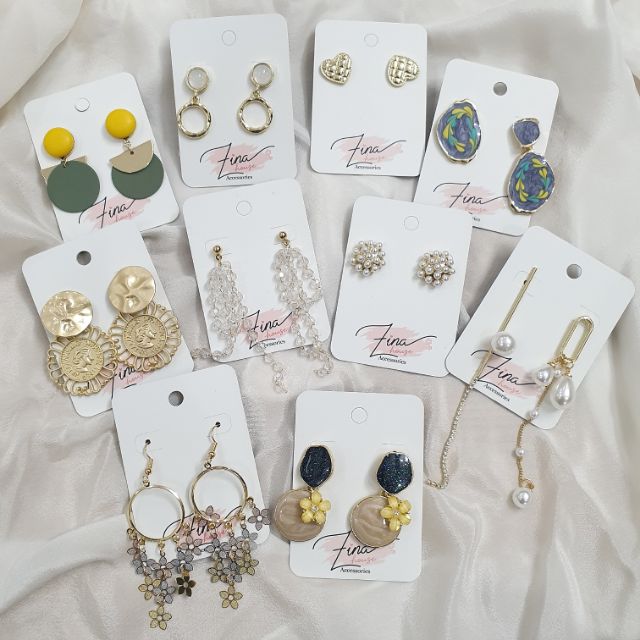 Bông tai , khuyên tai phong cách retro cổ điển nhẹ nhàng