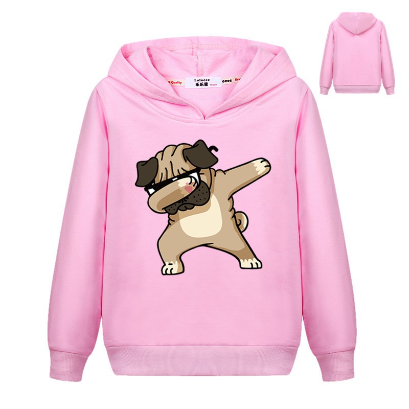 Áo Hoodie In Hình Chó 3d Cho Bé Trai Và Gái